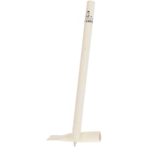 A white Kadan pen with a minimalistic design and a branding logo on the side.