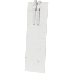 A white promotional writing product set featuring two pens. The design is simple and includes branding.