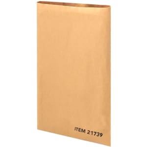 A brown envelope with a simple design, featuring a printed item number at the bottom.