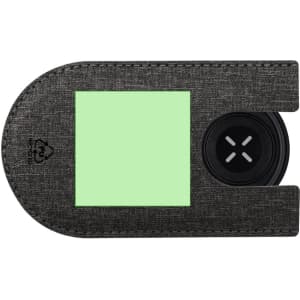 A charging cable set with a textured black exterior, featuring a circular connector and a green section.