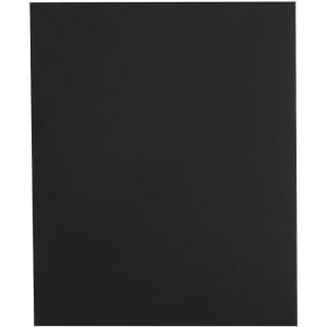 A black presentation folder with a smooth finish and no visible text or branding.
