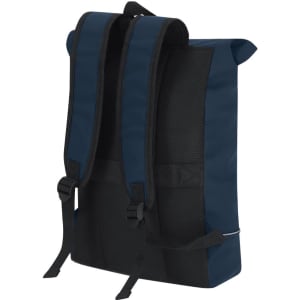 A navy blue and black Norzal Backpack with padded shoulder straps and a textured back panel.