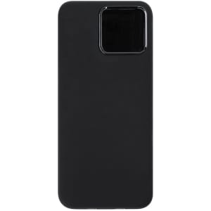 A black Fatuox power bank with a sleek design and a small rectangular section at the top.