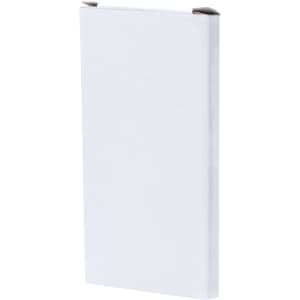 A rectangular white box, possibly containing a set of coloured pencils, with a simple and clean design.