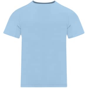 A light blue Cocker Kids T-Shirt with short sleeves and a round neckline. The shirt has a logo at the back.