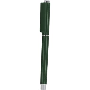 A green Osmond Roller pen with a sleek design and a clip on the side. It features a silver accent near the tip.