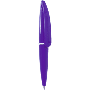 A purple Hall Mini Pen with a sleek design and a silver accent. The pen has a smooth finish and a clip.