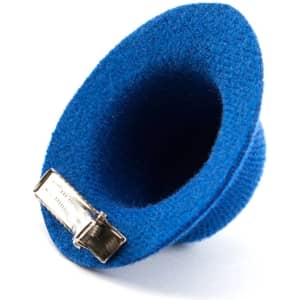 A blue Tauron hair clip with a metallic clasp, designed for stylish and practical hair management.