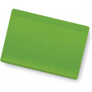 A green Kazak Card Holder with a smooth finish, featuring branding on the surface.