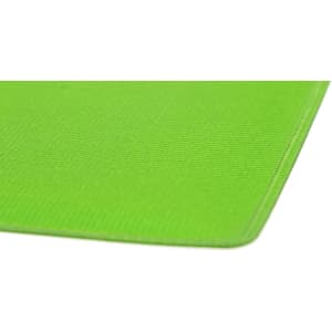 A bright green Kazak Card Holder with a textured surface and rounded edges, featuring a logo.