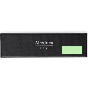 A black box with a logo and a green label, likely containing a pen or stylus product.