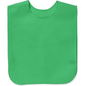 A plain green Cambex Vest, designed as a sports uniform bib. It features a logo in the upper area.