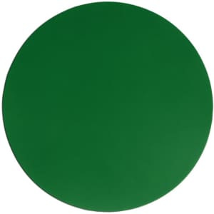A round mousepad in a solid green colour, featuring a smooth surface and minimal design.
