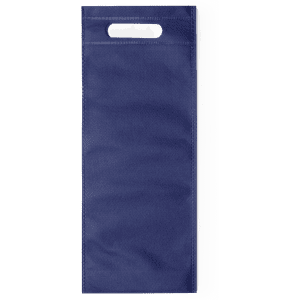A navy blue Varien Bag with a handle and a simple design, featuring a logo.