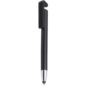 A black Finex Holder Pen with a silver tip and a clip for attachment. The pen features a sleek, modern design.