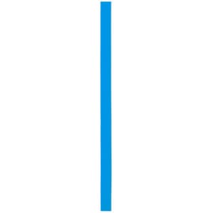 A blue Mendol Bracelet displayed against a plain white background, featuring a simple, elongated design.