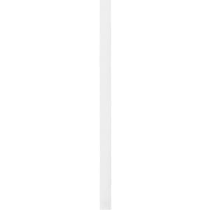 A white wristband is displayed, featuring a simple design and an identifiable logo.