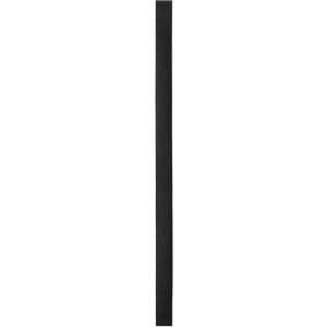 A black Plasker Bracelet featuring a simple design, intended for use as an event wristband, with a logo present.