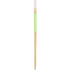 A Nesty Chopsticks Set featuring wooden chopsticks with a green accent and a logo.