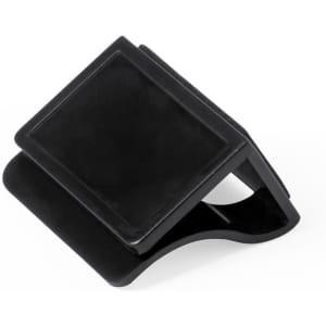 A black Fewek webcam cover with a rectangular design for privacy protection. It features a simple, sleek profile.