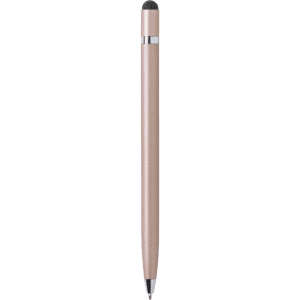 A gold Mulent Stylus Touch Ball Pen with a sleek design and a touch-screen stylus tip, featuring a metallic finish.
