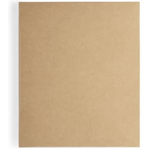 A brown kraft notebook with a plain cover, featuring a simple design and no visible text or logos.