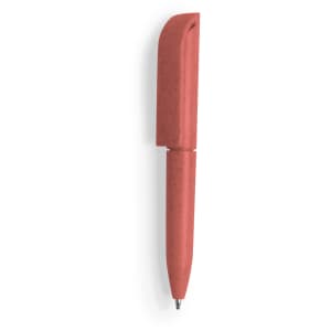 A red Radun Mini Pen with a sleek design and a visible branding logo.