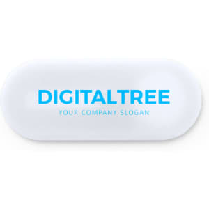 A white antibacterial webcam cover featuring a logo and text in blue.