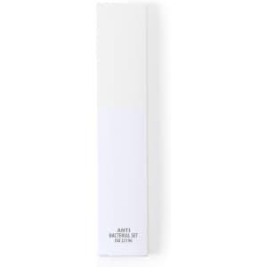 A white box containing the "Riply Antibacterial Set," featuring a logo and minimalist design.