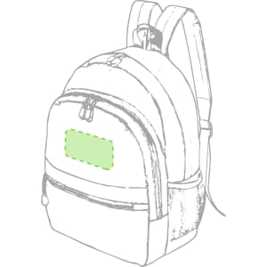 A grey Ventix Backpack with dual compartments, adjustable straps, and a prominent logo on the front.