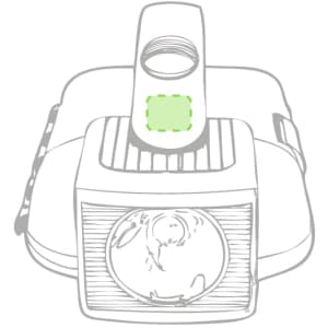 A tool set with a green branding area, featuring various tools in a compact design suitable for keyring attachment.
