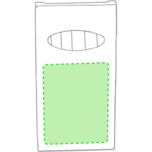 A packet of grey-lead pencils features a green highlight section and a logo. The packaging is styled for the "Garten Pencil Set."