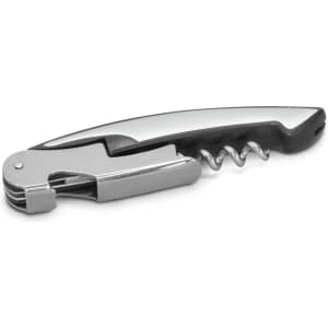 A Classic Wine Waiters Knife in sleek design featuring a corkscrew and bottle opener.