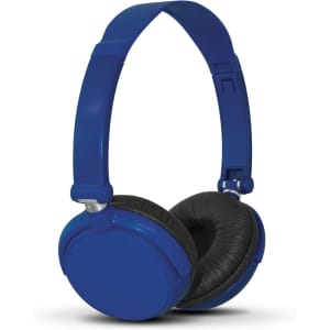 Pulsar Headphones in a vibrant blue color, featuring cushioned ear pads and an adjustable headband.