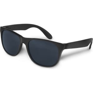 Malibu Basic Sunglasses featuring a black frame with dark lenses.