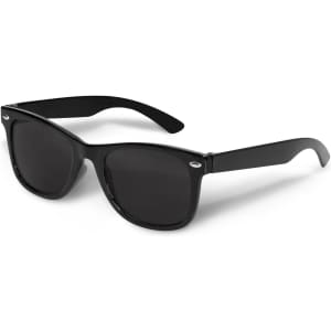 Malibu Kids Sunglasses featuring a classic black frame and dark lenses.