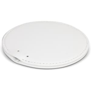 A Hadron Wireless Charger in a circular, white design.