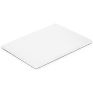A6 notepad with 50 white leaves, featuring a plain, flat design and includes a logo.