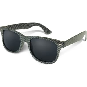 Malibu Premium Sunglasses in carbon fibre design with dark lenses and a sleek, modern frame.