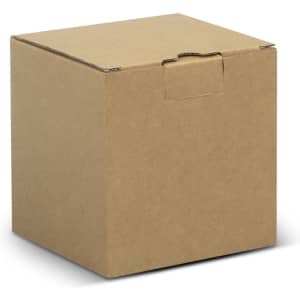 A small brown cardboard box with a flap closure, featuring no visible branding or text.