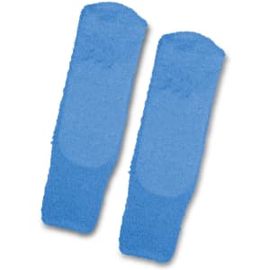 Fluffy Grip Socks in a soft blue colour, featuring a plush texture and non-slip grip design.