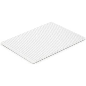 A5 office note pad with lined pages, featuring a white cover and a simple design. It has a logo on the front.