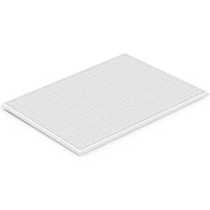 A4 graph note pad with a white border and a grid pattern on the page. Includes branding on the cover.