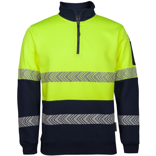 JB’s Hv 1/2 Zip Segmented Tape Fleecy