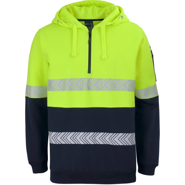 JB’s Hv (D+N) 1/2 Zip Segmented Tape Hoodie