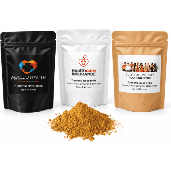 Turmeric Spice Drink 28g Stand-Up Pouch