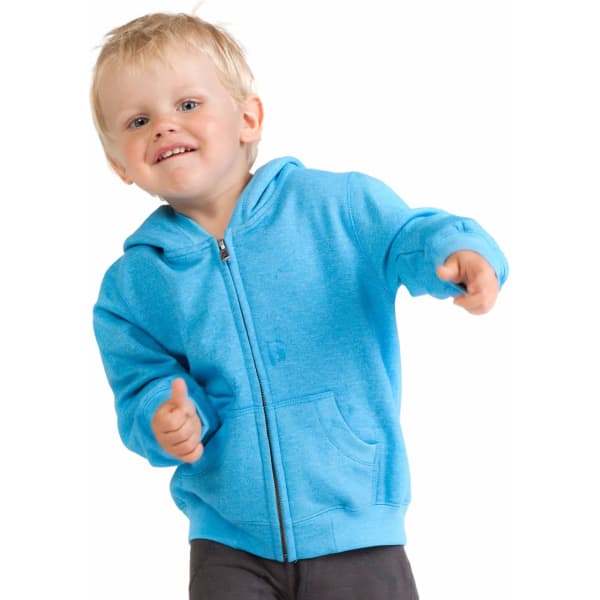 Babies Heather Zip Hoodie
