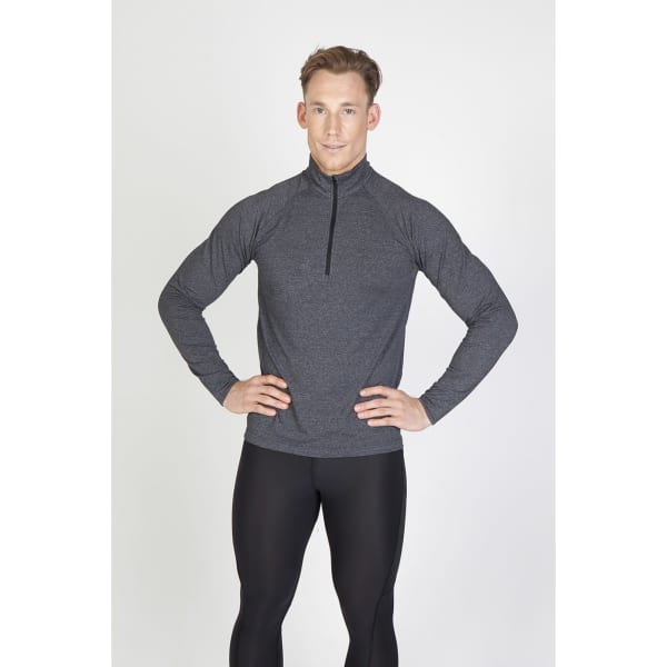 Mens Greatness Half Zip Mock Neck