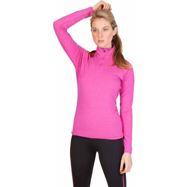 Womens Greatness Half Zip Mock Neck