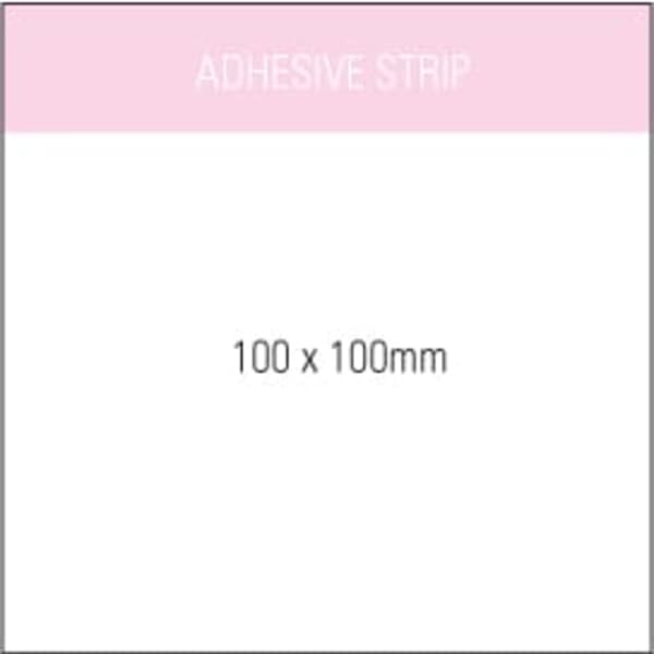 Stuk Note Pad 100x100White 1Col 50 Leaf